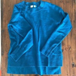 Gap Wool Blend Teal Sweater